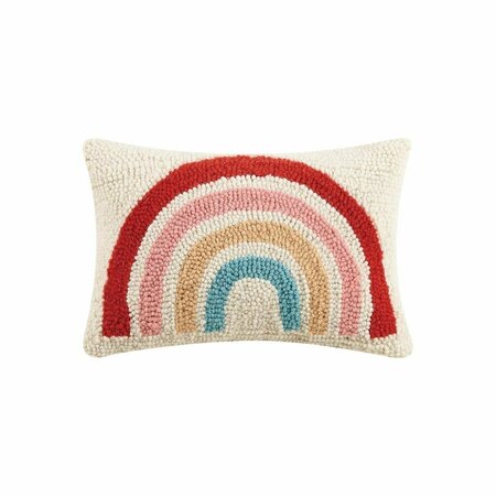 PUESTA EN ESCENA 8 x 12 in. Rainbow Hook Poly-Fill Pillow, 3PK PU3124458